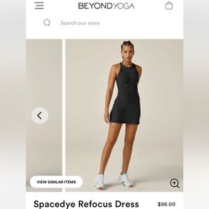 Deep Moss Heather Spacedye Beyond Yoga Dress